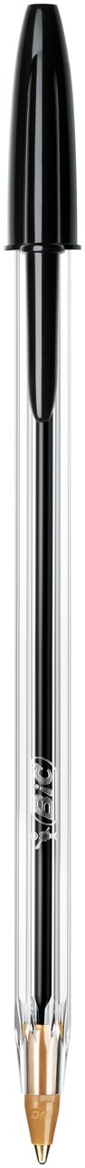 BIC Cristal Xtra Smooth Black Ballpoint Pens, Medium Point (1.0mm), 500-Count Pack of Bulk Pens, World's No. 1 Ball Pen